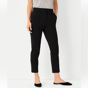 NWT $119 Ann Taylor The Petite Pintucked ankle Pants double knit sz 6P